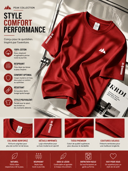 Swiss Alps men’s T-shirt with Switzerland-inspired graphic – Live G’n Swiss