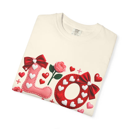 LOVE Graphic Garment-Dyed T-Shirt – Comfort Colors Unisex Tee