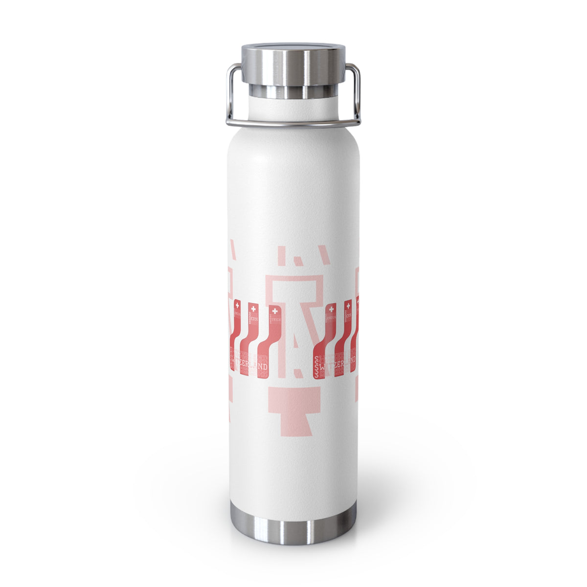 Swiss Design Insulated Bottle – 22 oz Stainless Steel Travel Bottle