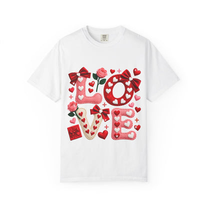 LOVE Graphic Garment-Dyed T-Shirt – Comfort Colors Unisex Tee