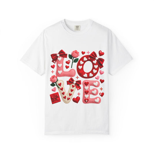 LOVE Graphic Garment-Dyed T-Shirt – Comfort Colors Unisex Tee