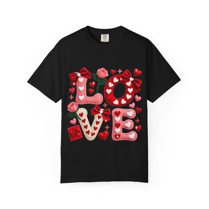 LOVE Graphic Garment-Dyed T-Shirt – Comfort Colors Unisex Tee