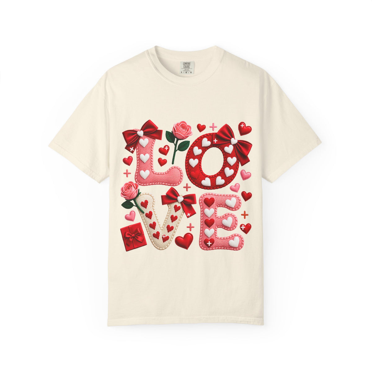 LOVE Graphic Garment-Dyed T-Shirt – Comfort Colors Unisex Tee