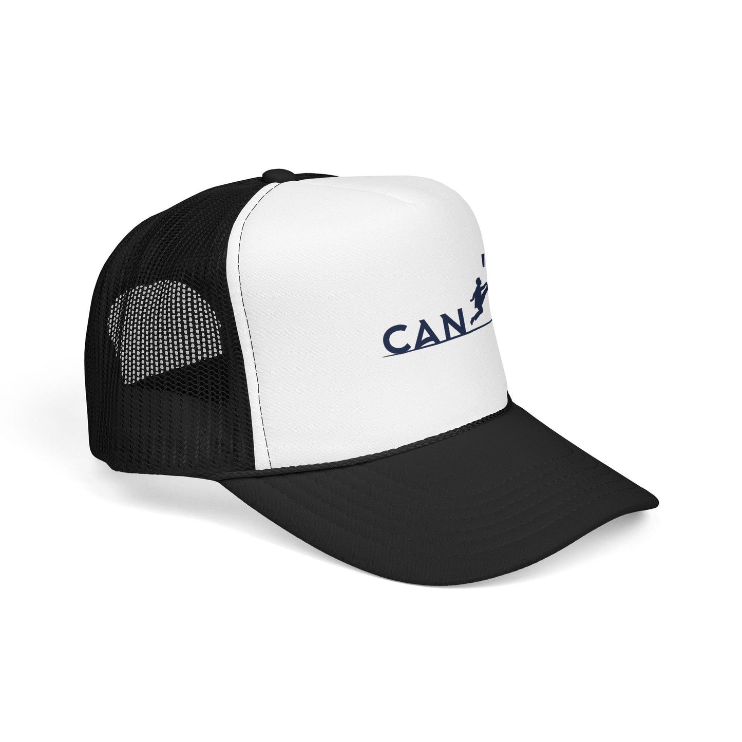 Runner Silhouette Foam Trucker Hat | Motivational Activewear Cap