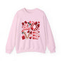 LOVE Graphic Crewneck Sweatshirt – Cozy Romantic Gift