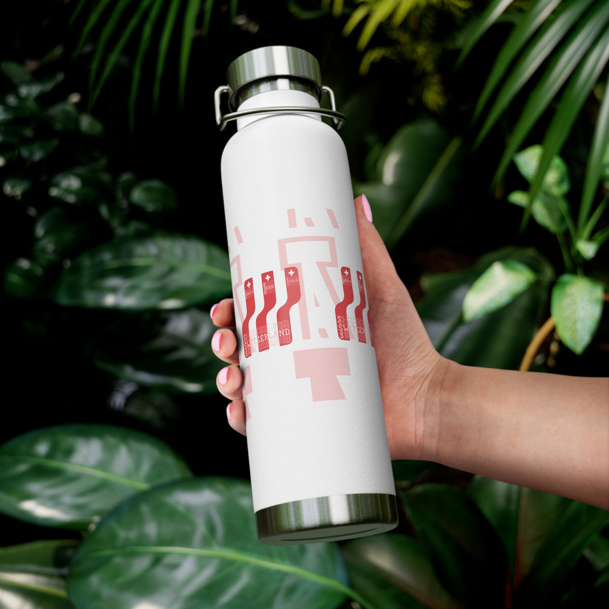 Swiss Design Insulated Bottle – 22 oz Stainless Steel Travel Bottle