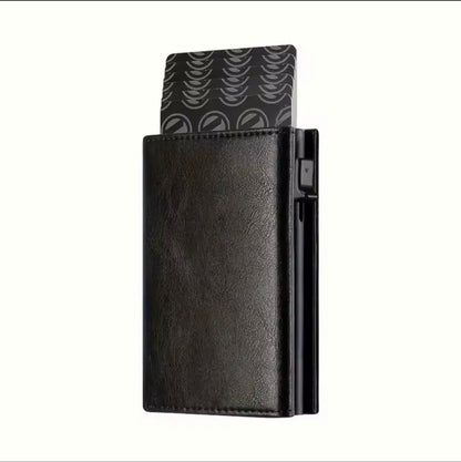 Men's wallet - 21 cm long paper money holder