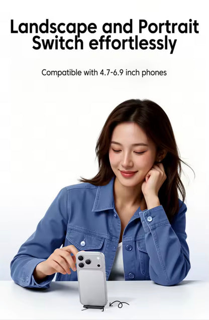 A 240W USB-C to Lightning adapter with built-in stand