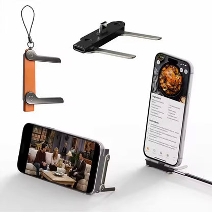 A 240W USB-C to Lightning adapter with built-in stand