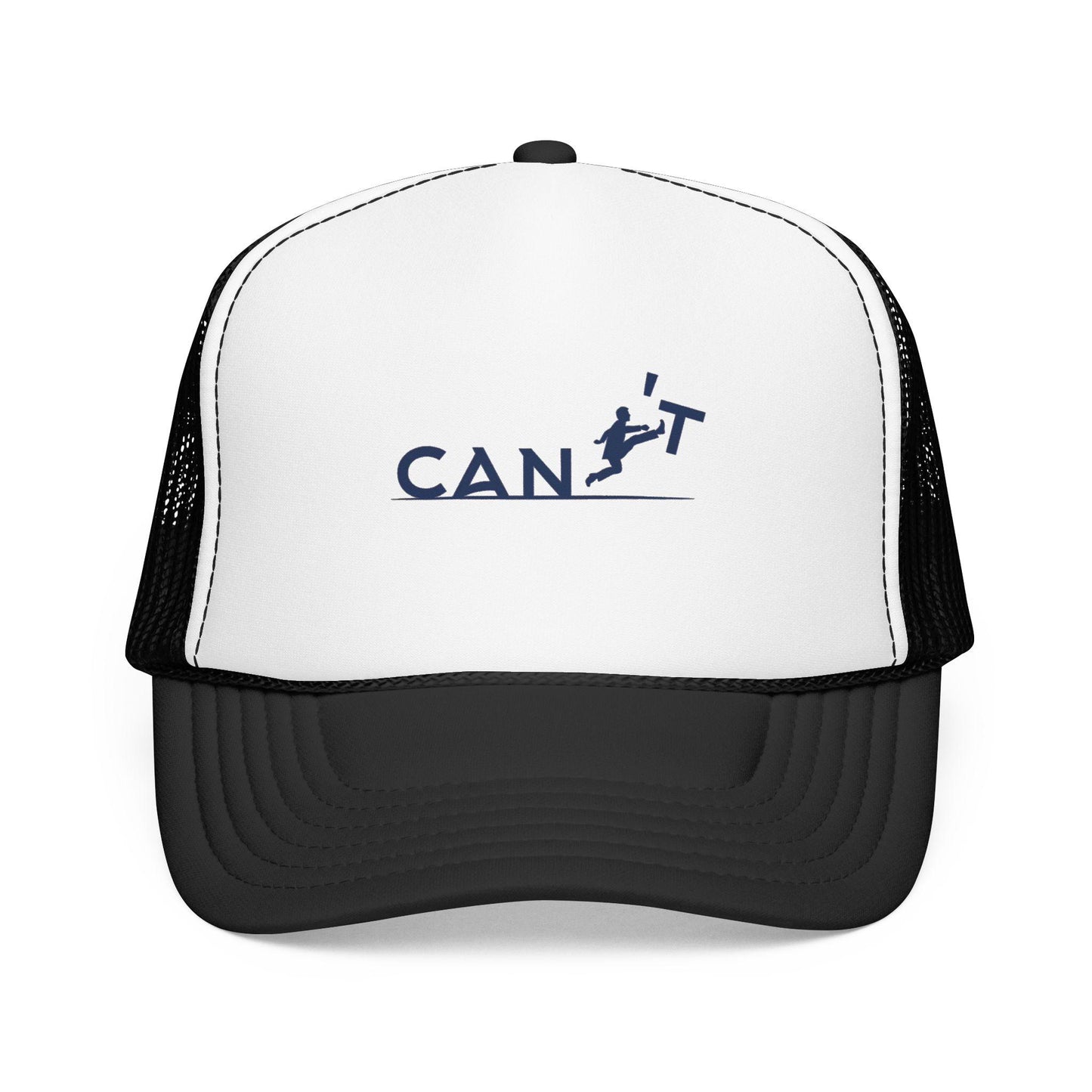 Runner Silhouette Foam Trucker Hat | Motivational Activewear Cap