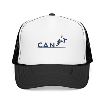 Runner Silhouette Foam Trucker Hat | Motivational Activewear Cap