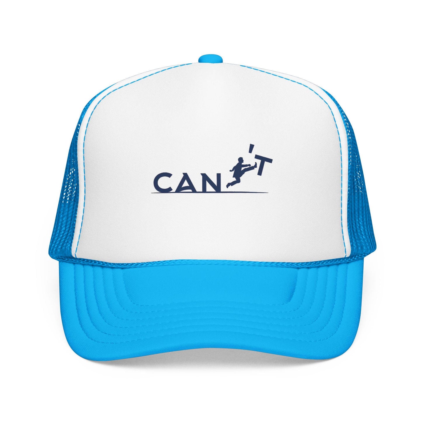 Runner Silhouette Foam Trucker Hat | Motivational Activewear Cap